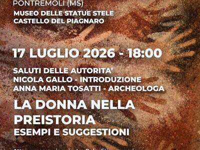 La Donna nella Preistoria, esempi e suggestioni: Anna Maria Tosatti al museo delle Statue Stele il 17 luglio