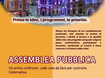 Associazione politica  Ragazzi e ragazze del Bar Eden convoca un'assemblea pubblica in sala della Resistenza a Massa  per il 29 giugno