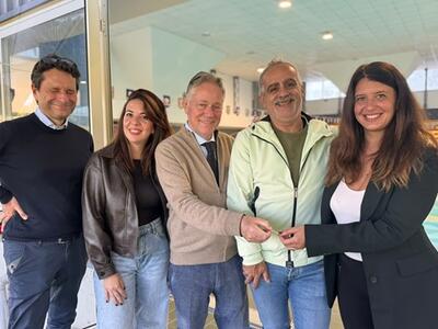 Piscine Comunali di Aulla, consegnate le chiavi a Virtus Buonconvento: la società alla guida dell'impianto per i prossimi tre anni
