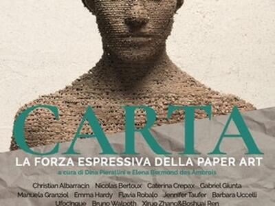 &quot;Carta. La forza esplosiva della Paper Art&quot;: mostra  nata dalla collaborazione di Accademia di Belle Arti di Carrara con fondazione Sella