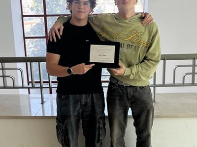 Gli studenti dell'Itis "Galilei" di Carrara premiati a Monza per un video innovativo sulla tecnologia e le eccellenze della Nave Caio Duilio