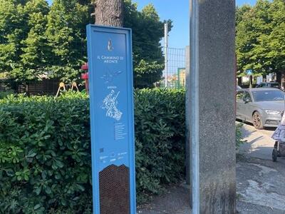 Cammino di Aronte, l'anno inizia nel migliore dei modi: installati tutti i pannelli nei paesi