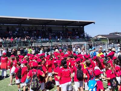 Giocosport Coni Massa Carrara: conclusione di successo dell'anno scolastico '25-'26 con 2000 bambini alle feste finali