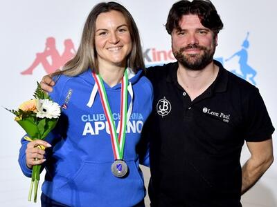 Sara Bertagna del Club Scherma Apuano ai vertici della Spada italiana  nella categoria Master