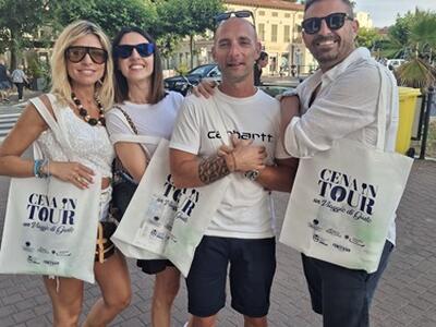 A Marina di Massa la carica dei 130:grande successo per la seconda tappa della &quot;Cena in tour&quot;