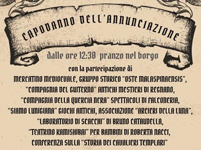 Domenica 26 aprile torna il Capodanno dell'Annunciazione nel Borgo di Corneda