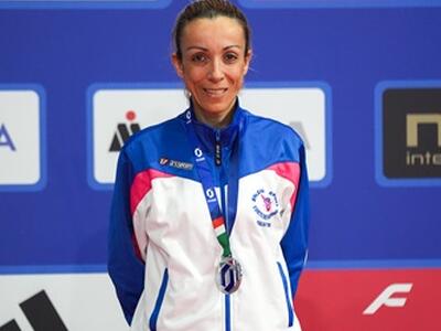 Ylenia Francini medaglia d’argento ai Campionati Italiani di Karate nella categoria Master A