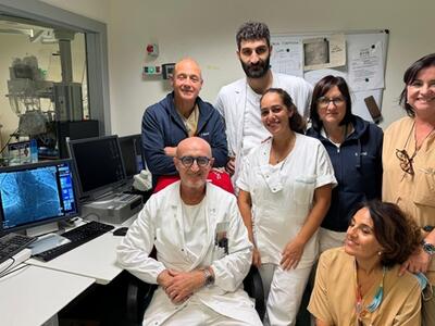 Cardiologia dell’ospedale Apuane: impiantato un pacemaker bicamerale senza fili - E’ uno dei primi interventi di questo tipo in Italia