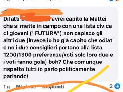 Gravissimi insulti personali sui social contro i membri della Lista Civica: il modo di di una certa parte politica di intendere la democrazia