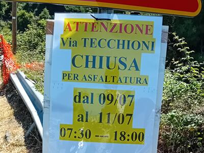 Il consigliere comunale massese Simone Ortori elogia l&#039;intervento in via Tecchioni