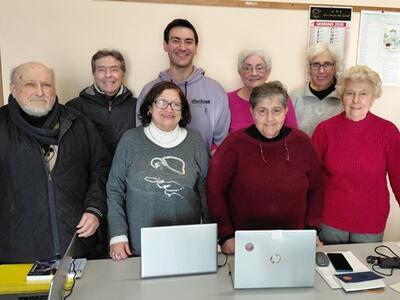 Continuano i corsi di alfabetizzazione digitale: rinnovato il mandato al facilitatore digitale Nicola Orlandi