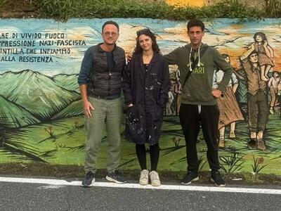 Murales della Resistenza Apuana: Inaugurazione alla scalinata della Grotta di Pariana, domenica 30 novembre