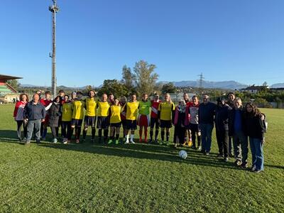 Successo per la partita della soidarietà contro la violenza di genere ad Aulla