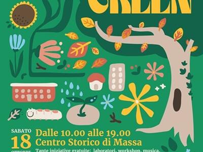 &quot;Massa Green, la festa del buon vivere la città&quot;: sabato 18 ottobre l&#039;evento curato dal Centro Commerciale Naturale Massa da Vivere