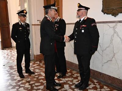 Visita del Comandante Interregionale Carabinieri “Podgora”, Generale di Corpo D’armata Aldo Iacobelli, al Comando Provinciale Carabinieri di Massa Carrara.
