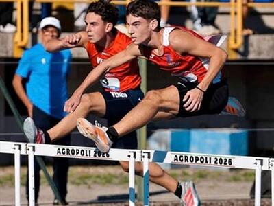 Flavio Tartaglia, ostacolista della Stracarrara Atletica ha vinto la medaglia d'argento ai Campionati italiani Fidal Cadetti ad Agropoli