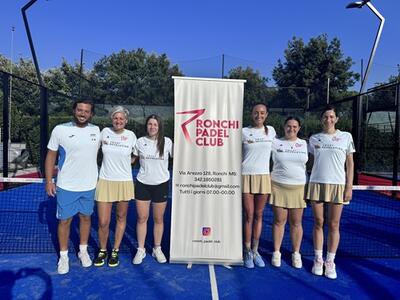 Da Massa all’elite del padel italiano: le ragazze del Ronchi Padel sognano la serie B