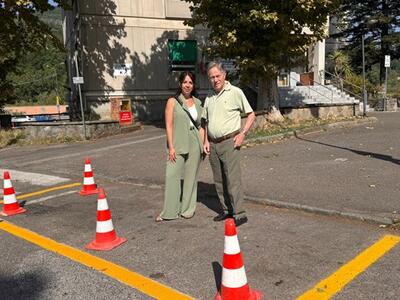 Stalli rosa ad Aulla: un progetto per una città più accessibile e attenta alle famiglie