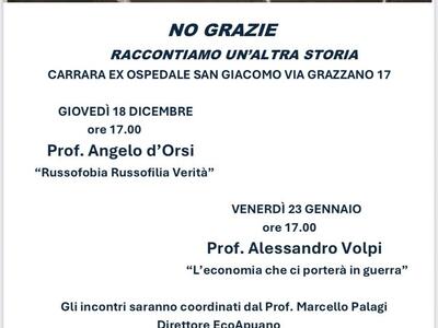 "Russofobia, russofilia, verità": cantiere culturale organizzato da circolo Spazio Alberica