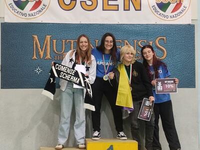 Scherma storica: le schermitrici apuane dominano la tappa modenese del campionato Csen