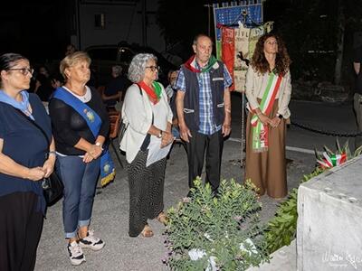 Cerimonia in ricordo dell'eccidio di Guadine