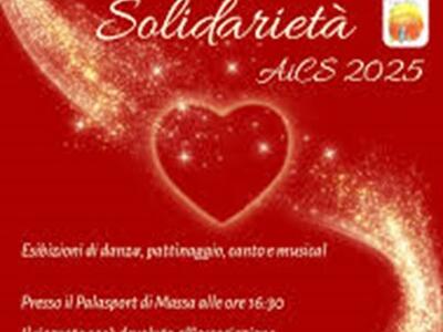 &quot;Un cuore per la solidarietà&quot;: l&#039;evento solidale di Aics domenica 7 dicembre al Palazzetto dello sport di Massa