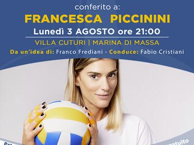 Massa premia le sue eccellenze: A Francesca Piccinini il Premio Obelisco 2026