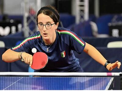 Claudia Bertolini, Apuania Carrara Tennistavolo, ai Campionati europei giovanili di tennistavolo a Gondomar in Portogallo