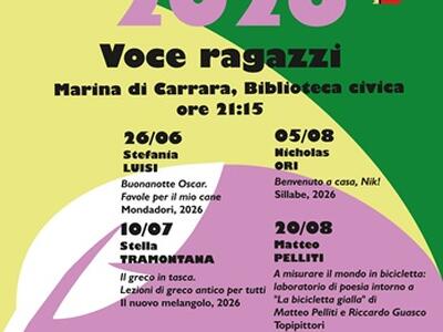 Voce all'Autore Ragazzi prosegue con Matteo Pelliti