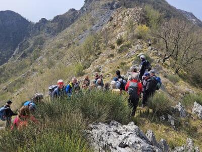 Al Vergheto l'abbraccio dei due cammini. Un successo l'iniziativa per Aronte e Frigido