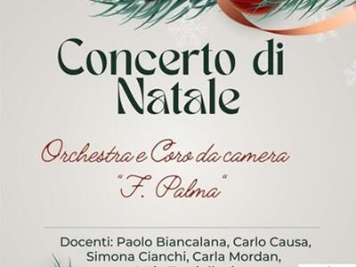 Concerto di Natale degli Ensemble e del Coro del liceo musicale  Palma di Massa al teatro Animosi di Carrara il 20 dicembre