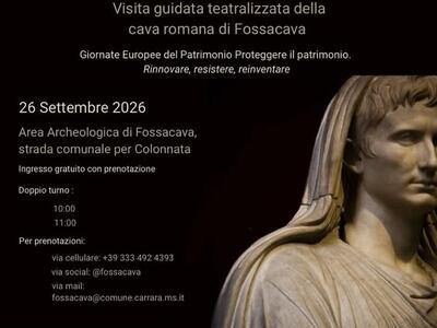 Un nuovo appuntamento con la visita guidata teatralizzata alla cava romana di Fossacava