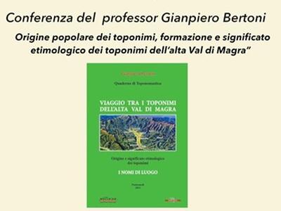 Conferenza sui toponimi dell&#039;Alta Val di Magra alla Biblioteca Salucci di Aulla