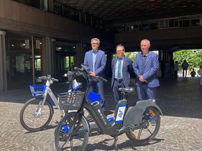 Massa: avvio sperimentazione servizio mobilità sostenibile e presentazione mezzi BitMobility