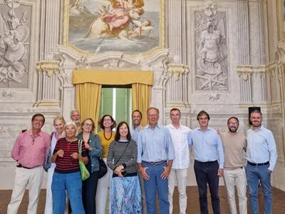 Il  direttore del dipartimento di arti grafiche del Louvre in visita a Pontremoli