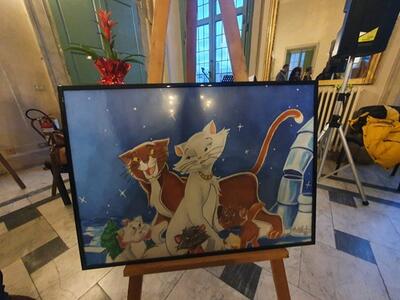 Trionfo di emozioni per la mostra sulla Disney di Caudio Gigantino a Palazzo Ducale di Massa