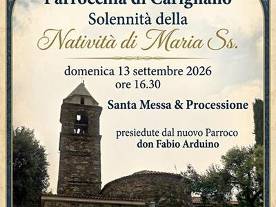 Festa Patronale a Carignano, Fosdinovo, domenica 13 settembre