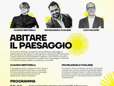 MetaMorfosi - Abitare il Paesaggio Ciclo di incontri curati da Luca Molinari e Platform Architettura &amp; Design