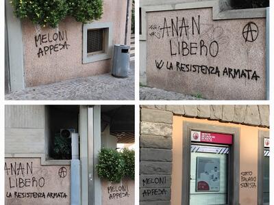 Scritte intimidatorie contro Giorgia Meloni. Marco Guidi, consigliere regionale Fratelli d'Italia: "Atto grave e clima d'odio, solidarietà al Presidente del Consiglio"