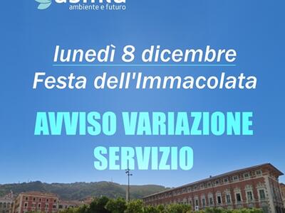 ASMIU: Variazioni raccolta per l’Immacolata e Sciopero Nazionale del 10 dicembre