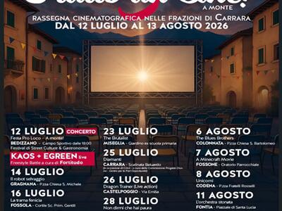 E' tutto un Cine: i primi due appuntamenti della rassegna dedicata al cinema sotto le stelle