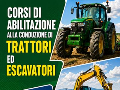 Confartigianato: partono i corsi di formazione obbligatoria per trattori ed escavatori in Lunigiana