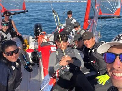 Il Club Nautico Marina di Carrara ospita la vela d'eccellenza  I migliori equipaggi italiani della "Classe 29er" in gara per la Quarta Nazionale del Circuito
