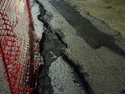 Cedimento sulla strada di Casette: la segnalazione del Circolo della Montagna Rifondazione Comunista Massa