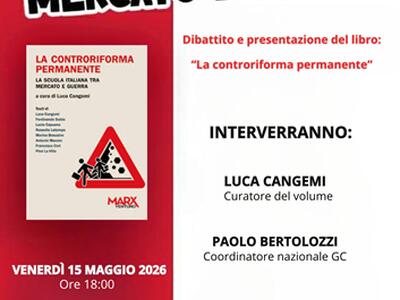 "La scuola pubblica tra mercato e guerra": incontro organizzato da Rifondazione Comunista Massa Carrara alla Casamatta di Massa