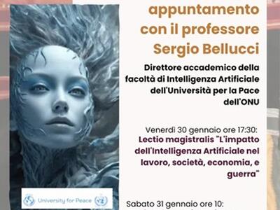 Conferenza Intelligenza Artificiale professor Sergio Bellucci 4 Mostre per la Palestina