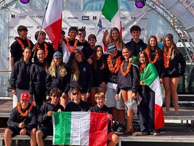 RS-Feva -  World Championships, Travemünder Woche, Travemünde, 20-26 luglio 2026: nella top-ten mondiale due equipaggi giovanili del Club Nautico Marina di Carrara.