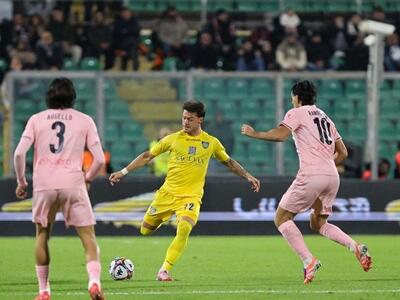 Trasferta disastrosa per la Carrarese: perde 5 a 0 in casa del Palermo
