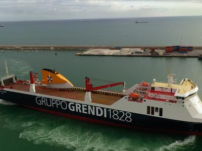 Il Gruppo Grendi brinda al nuovo anno con l’arrivo della quinta nave