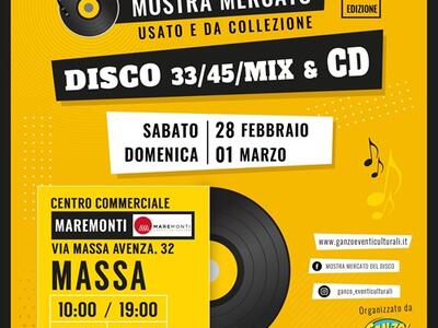 Mostra del Disco di Massa 4° edizione al Centro Commerciale MareMonti